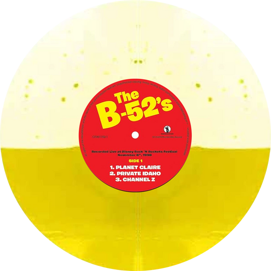 B-52's - Live At Rock 'n Rockets (Yellow Liquid Vinyl numbered)