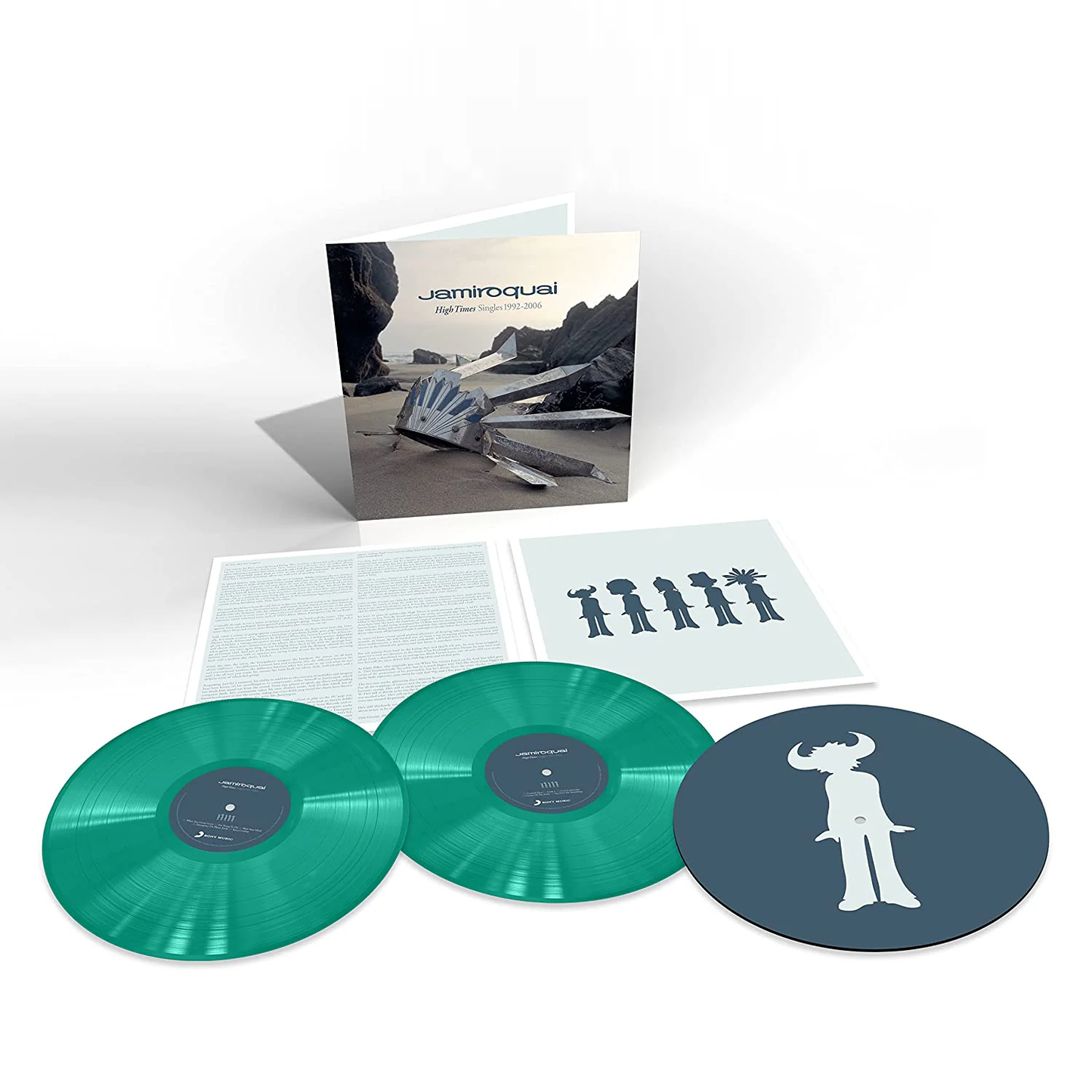 Jamiroquai - High Times: Singles 1992-2006 (Green Marbled Vinyl, slipmat)