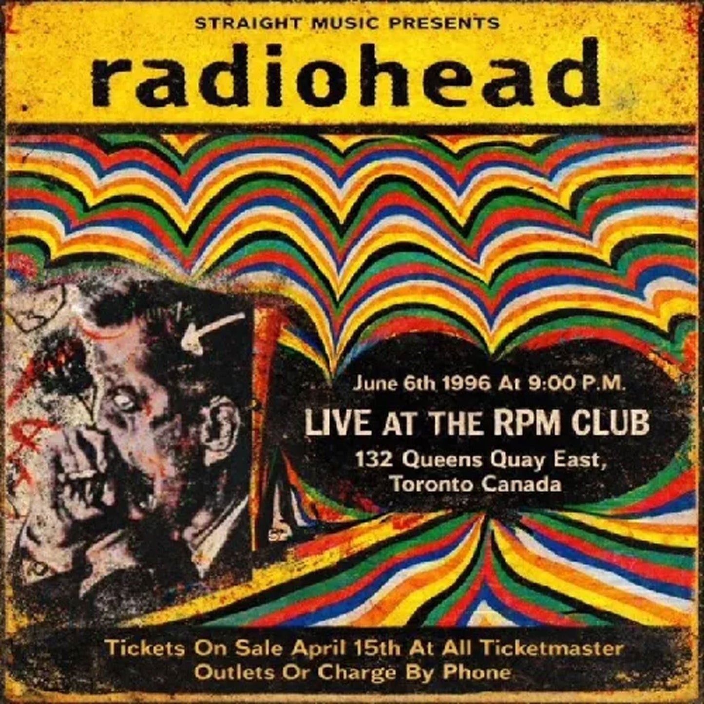 Radiohead - Live At The RPM Club 1995 (CD Japanese import)