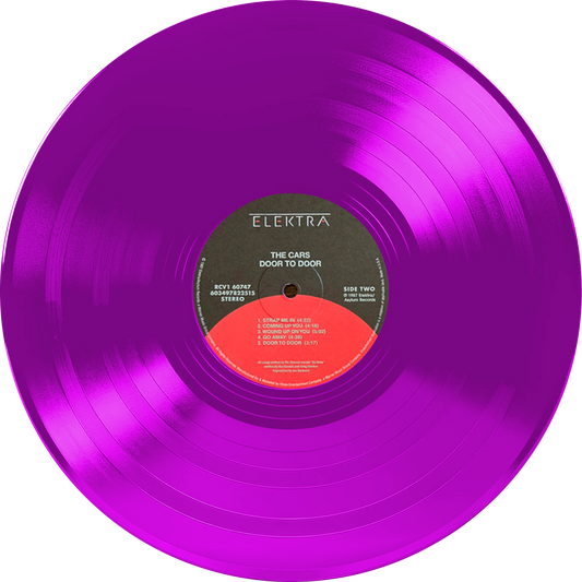The Cars - Door to Door (Translucent Grape Colored Vinyl,)