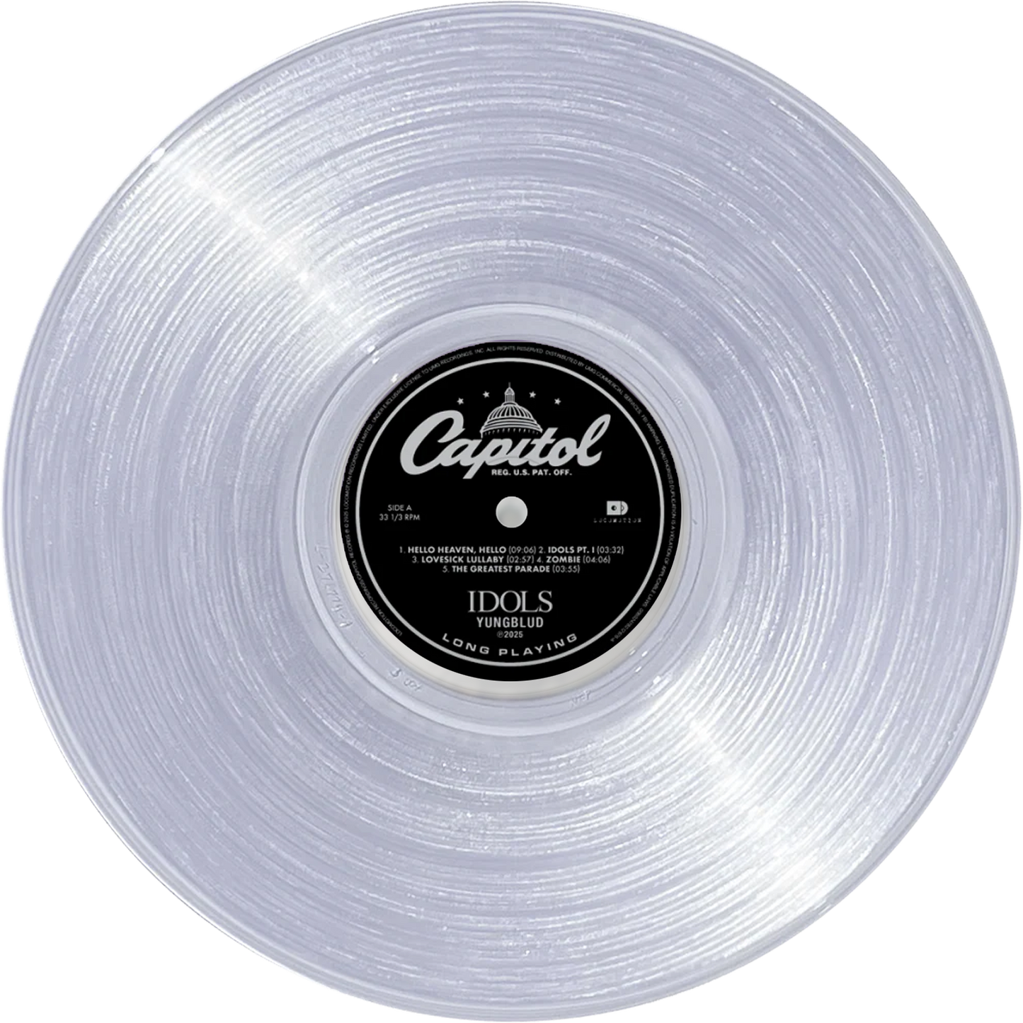 YUNGBLUD - Idols II (Clear Vinyl)