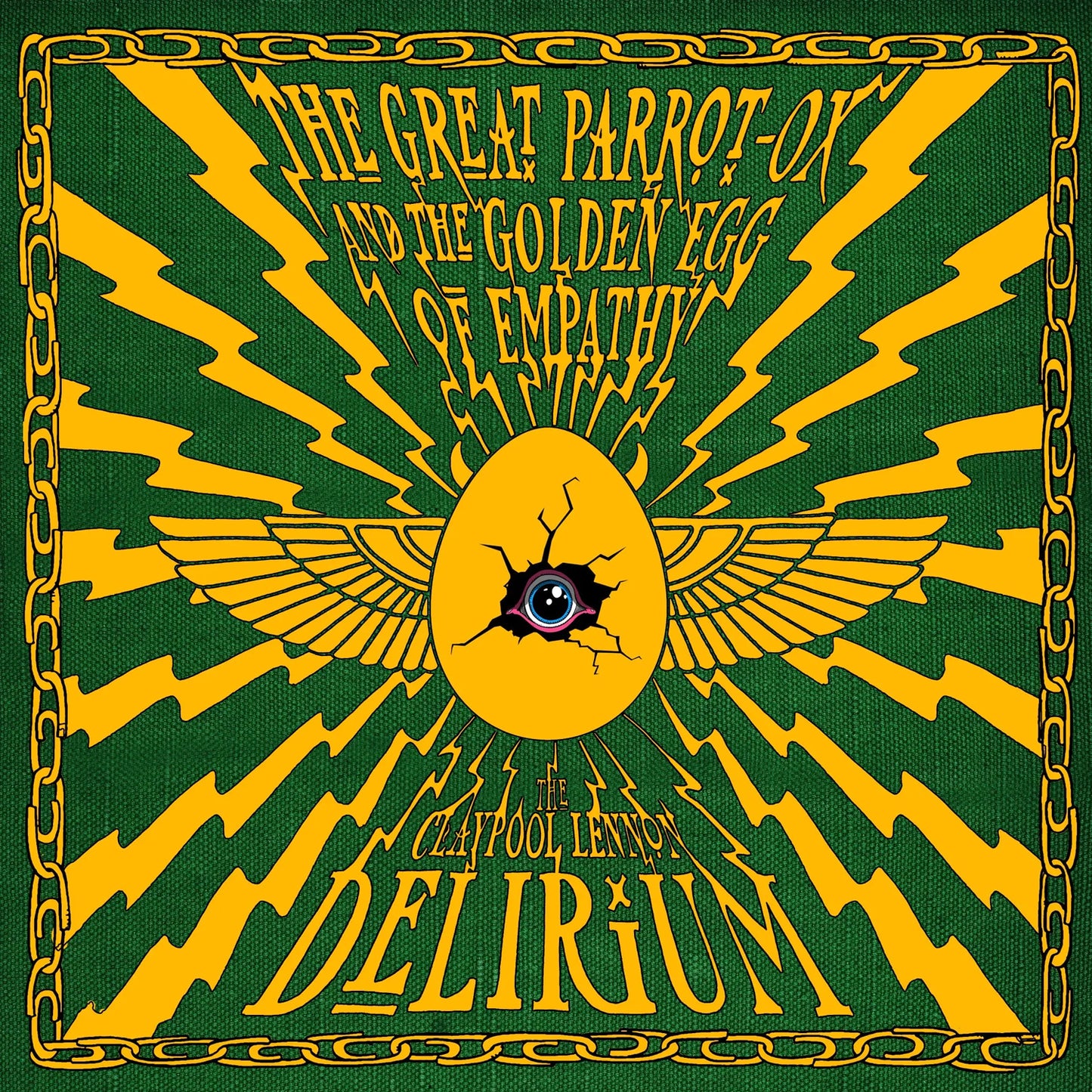 Claypool Lennon Delirium - Great Parrot-Ox & The Golden Egg Of Empathy (Green & Gold Vinyl indie exclusive)